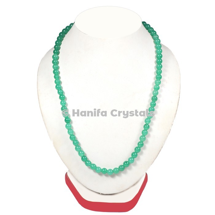 Green Aventurine Beads Necklace