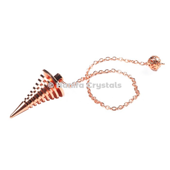 Copper Brass Infinity Dowsing Pendulum