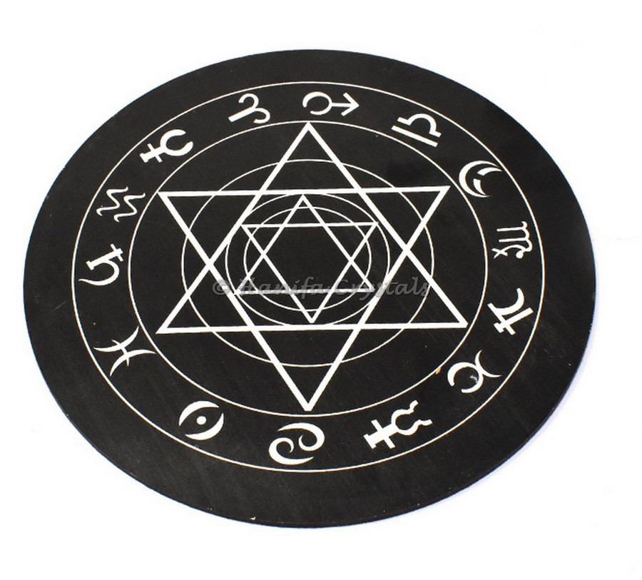 Pentagram With Zodiac Sign Pendulum Board