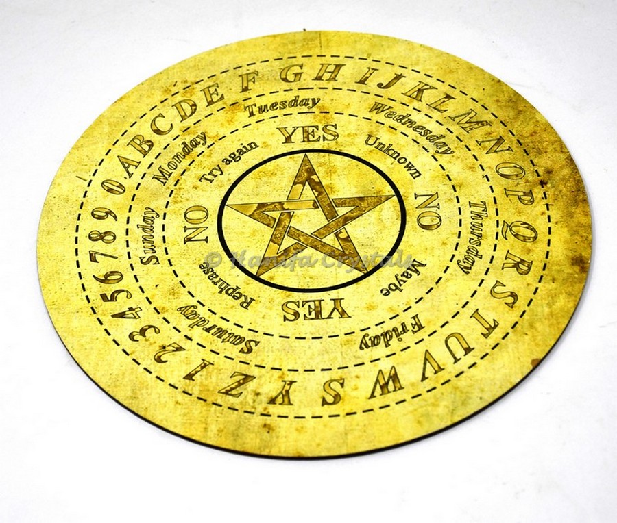 Week With Numbers Pentagram Pendulum Board