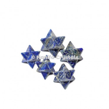 Lapis Lazuli Merkaba Stars