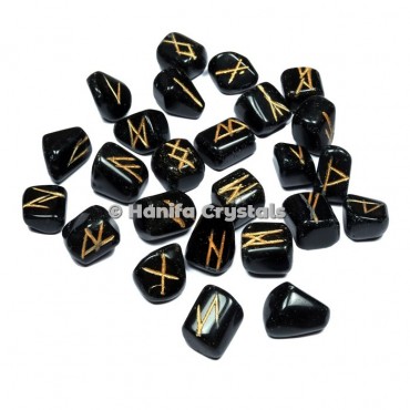 Black Obsidian Rune Sets