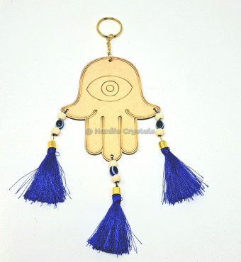 Hamsa Hand With Evil Eye Wall or Car Hanging For Healing