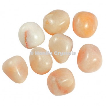 Peach Aventurine Tumbled Stones